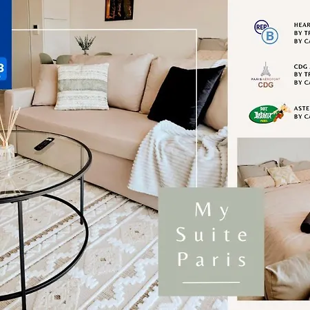 Calme Et Luxe A 5' Gare Et 18' Paris Centre & Cdg Apartment Le Blanc-Mesnil Exterior photo